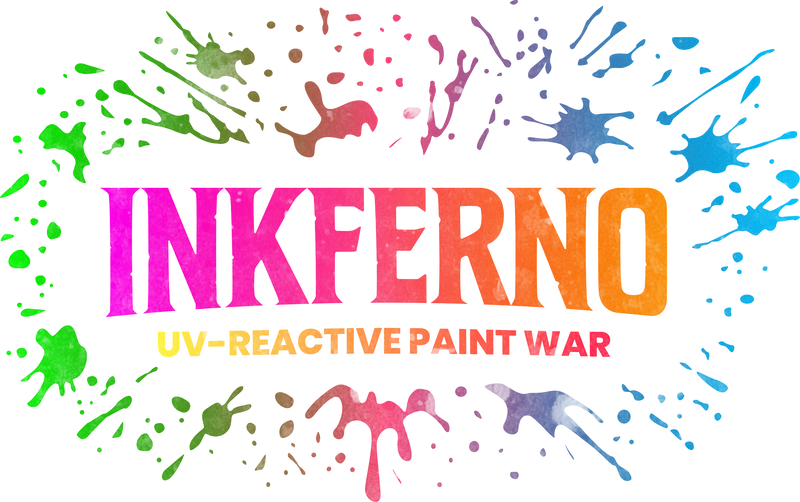 INKFERNO UV-Reactive Paint War logo